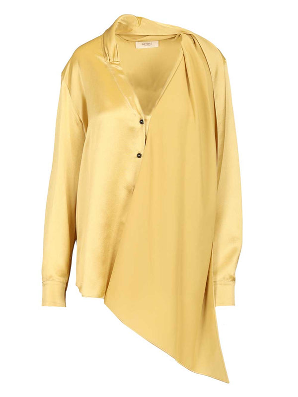 Shirt Scarf Shirts Yellow