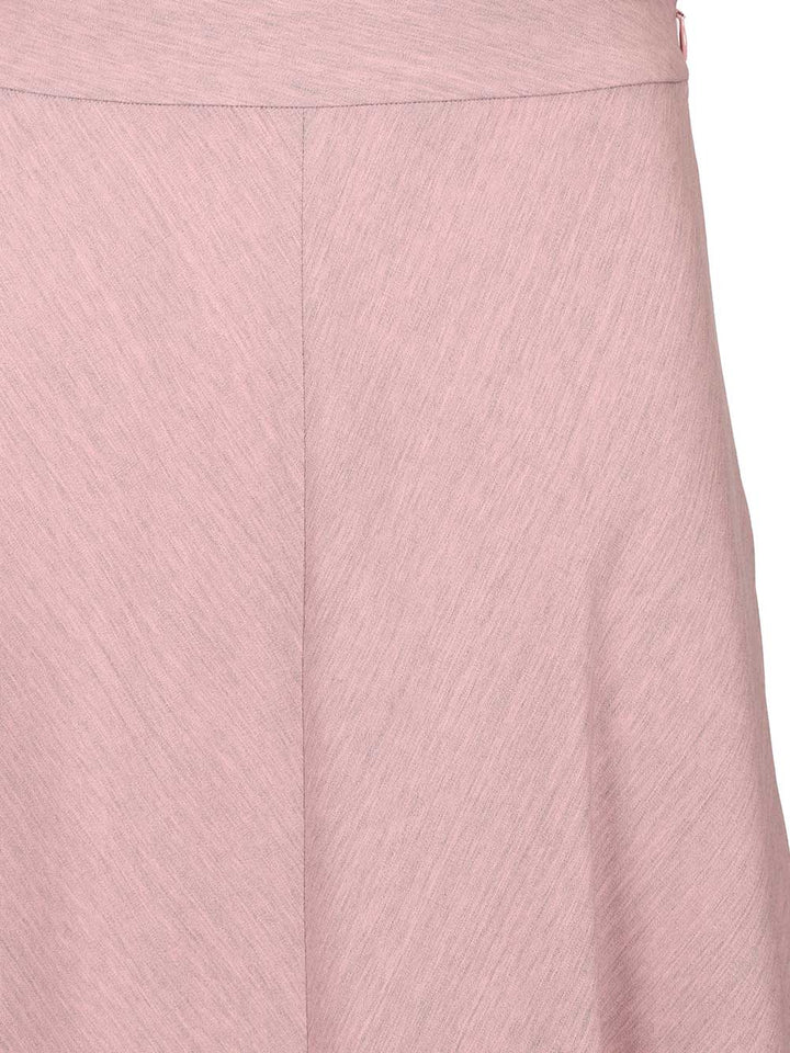 Retori Asymmetrical Wool Skirt Skirts - Rose | df7f4b62d7e34a419d5508395e64c0990eac8ff5
