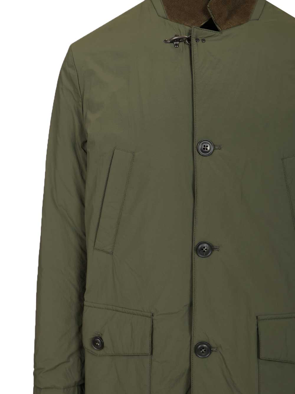 Fay Jacket Made Of Nylon Poplin Jackets - Green | f56c684c77c8cbeb8e85138c71c5b6c5bcfafde9