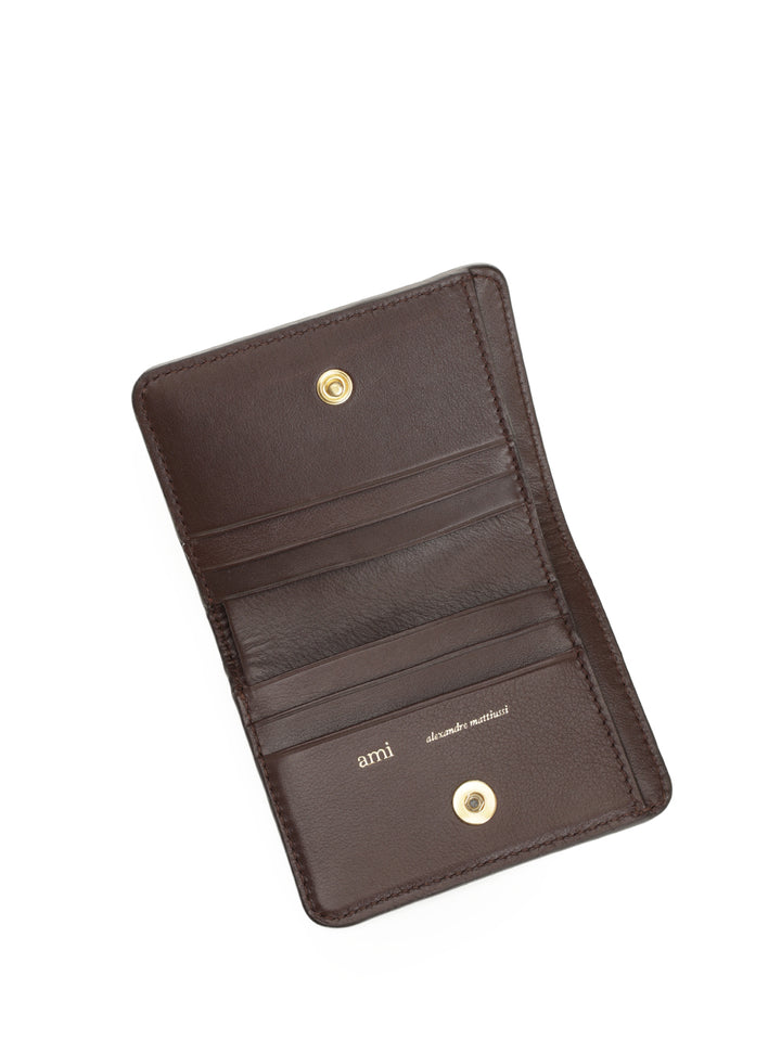Ami Carrousel Wallets - Brown | 7022b815f304553b5c3a05f8d649c73e0b18e1ea