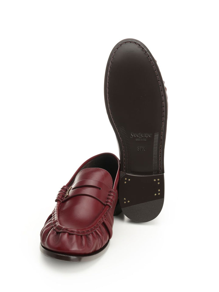 Saint Laurent Le Loafer Boots - Bordeaux | 4d0f4162229e4a40a217d3c3d6590a15140c49b1