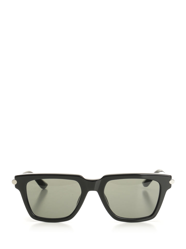 Mcqueen T-Bar Icon Glasses - Black | 276019ee865b3177c489a10f248eb70325c4c234