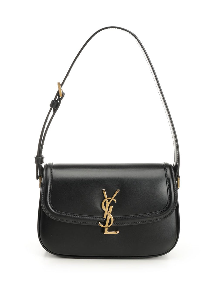 Saint Laurent Solferino Shoulder Bags - Black | ff43e5aeca51e4b72d71d872ed670f9bb7458bbd