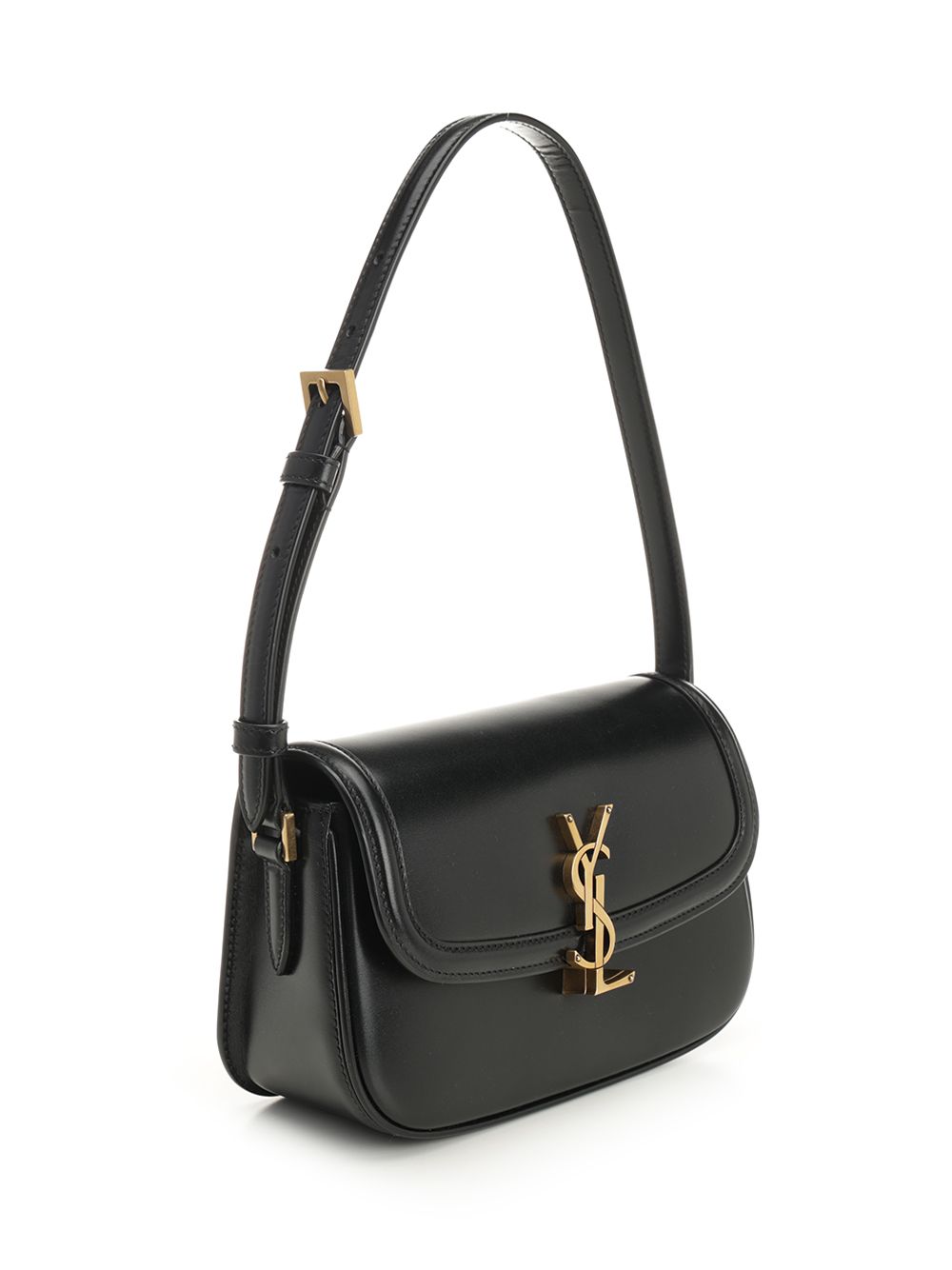 Saint Laurent Solferino Shoulder Bags - Black | 0e3a7407ed96aeea60422f037a20d589a6aa628f