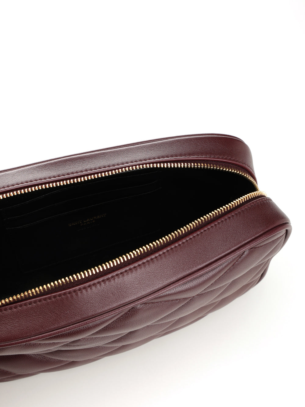 Saint Laurent Quilted Leather Camera Bag Small leather goods - Bordeaux | 62bbd8821d4594291d9a5129dd48aef236564e23