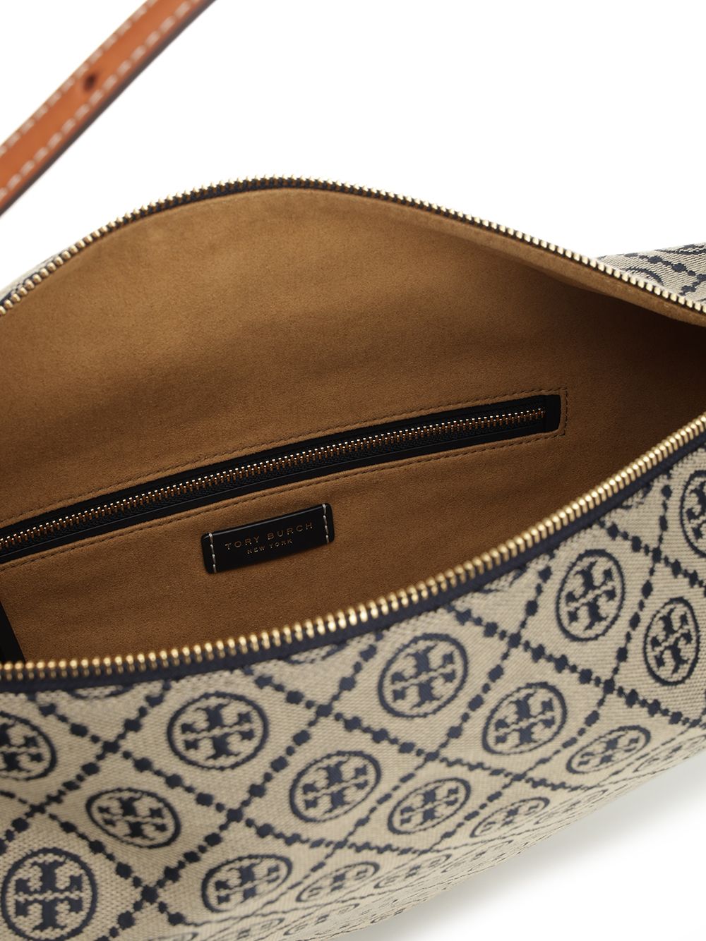 Tory Burch Baloon Monogram Handbags - Blue | d0982a450a8c378b294b99179041fa6360801953