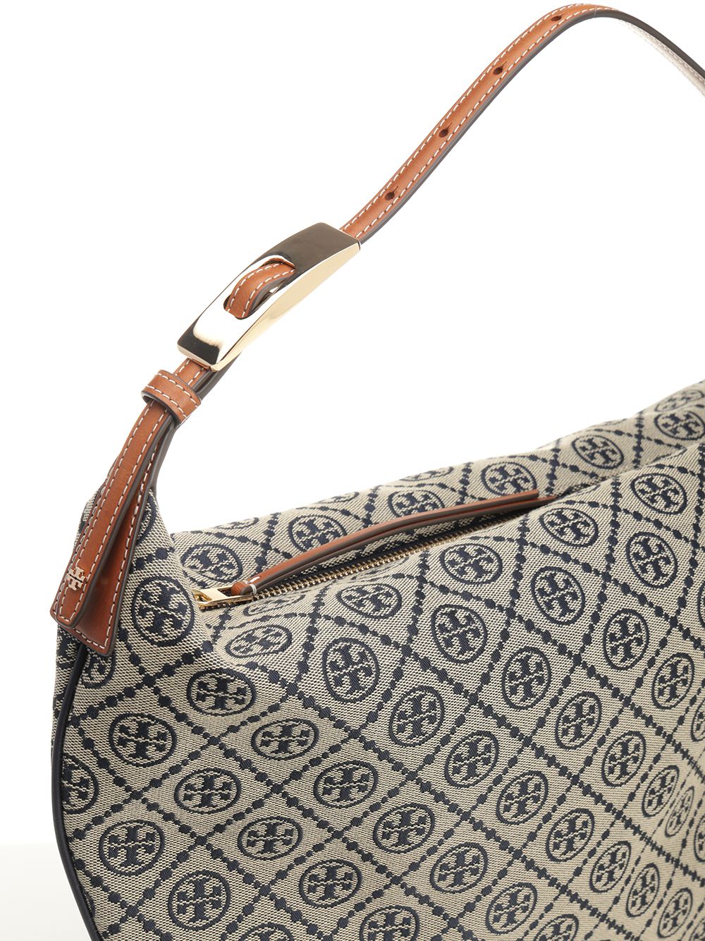 Tory Burch Baloon Monogram Handbags - Blue | 1266fcfc1c3a594e47e85da3d552e925395cd95a