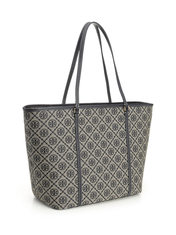 Tory Burch T Monogram Shoulder Bags - Blue | 1d7d7a20b73b71f7d94339edd24a93afcc5f79d2