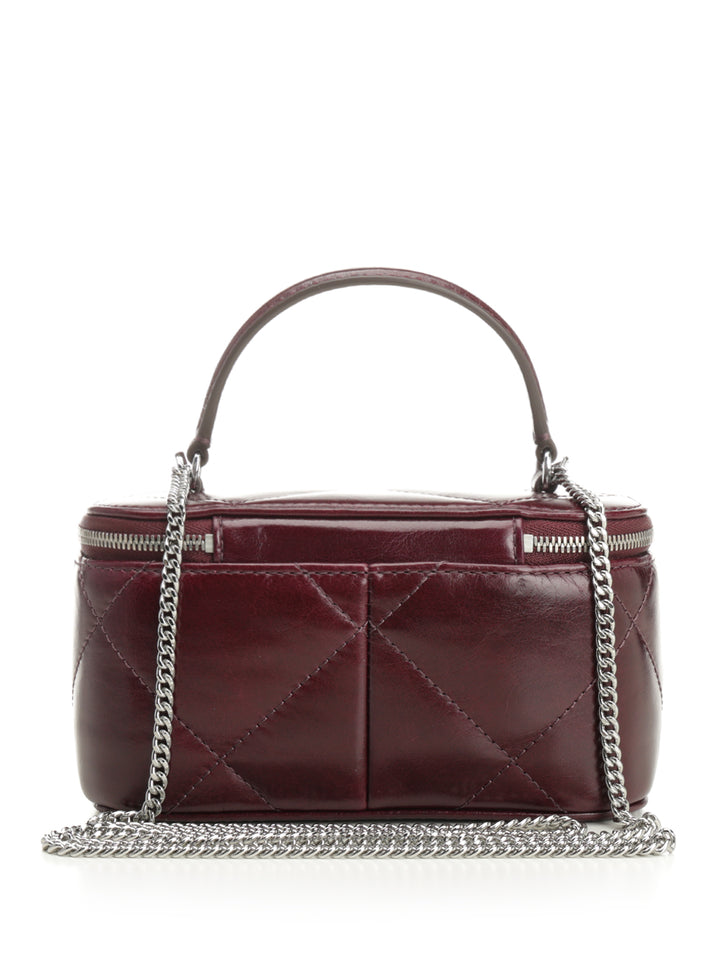 Tory Burch Kira Diamond Quilt Distressed Handbags - Bordeaux | 85ba65a9336b82fdea577b603cfa97a3175d2342