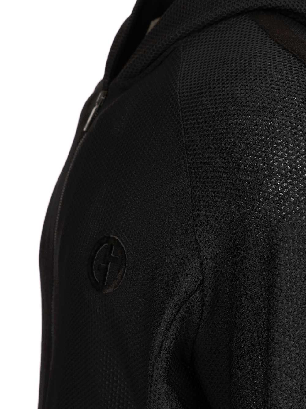 Giorgio Armani Hoody Jackets - Black | 109a29acfcf6d9664a5daf7325da0ff5e0c67a9a