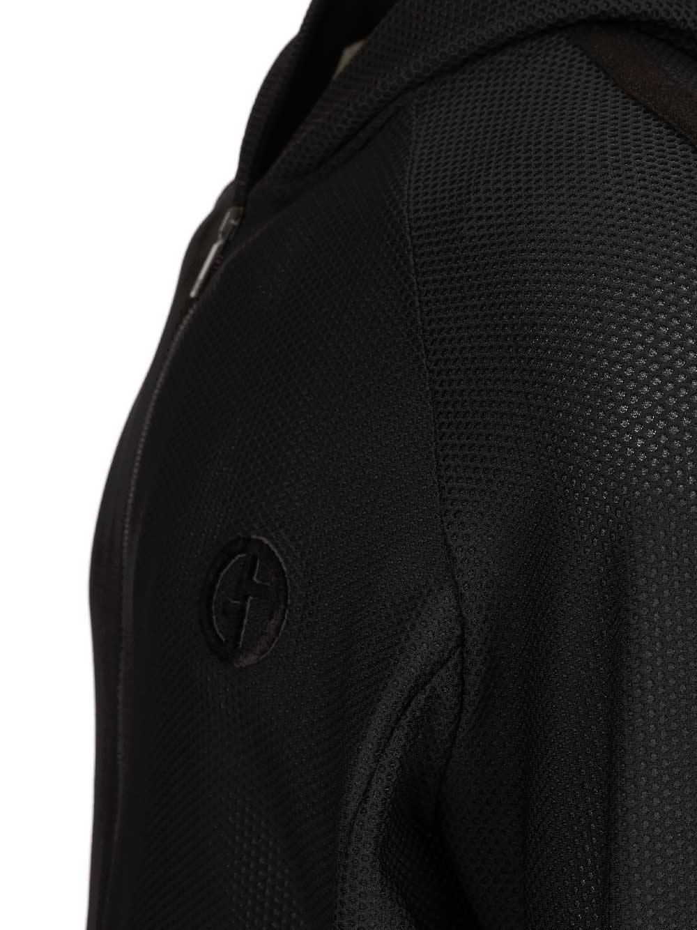 Giorgio Armani Hoody Sweatshirts - Black | 4396aa2a5176d25d6c583a7fb7525e7be60a6fbe