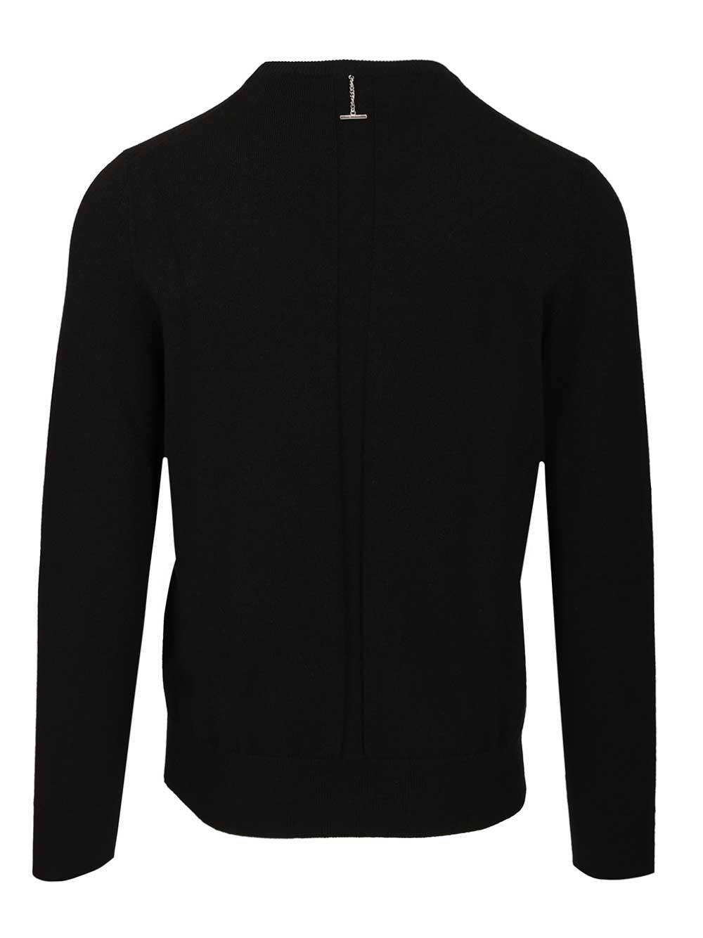 Mcqueen Crew Neck Wool Sweater Knitwear - Black | 92c6b413beb3c30792847136f3bea651ec44a433