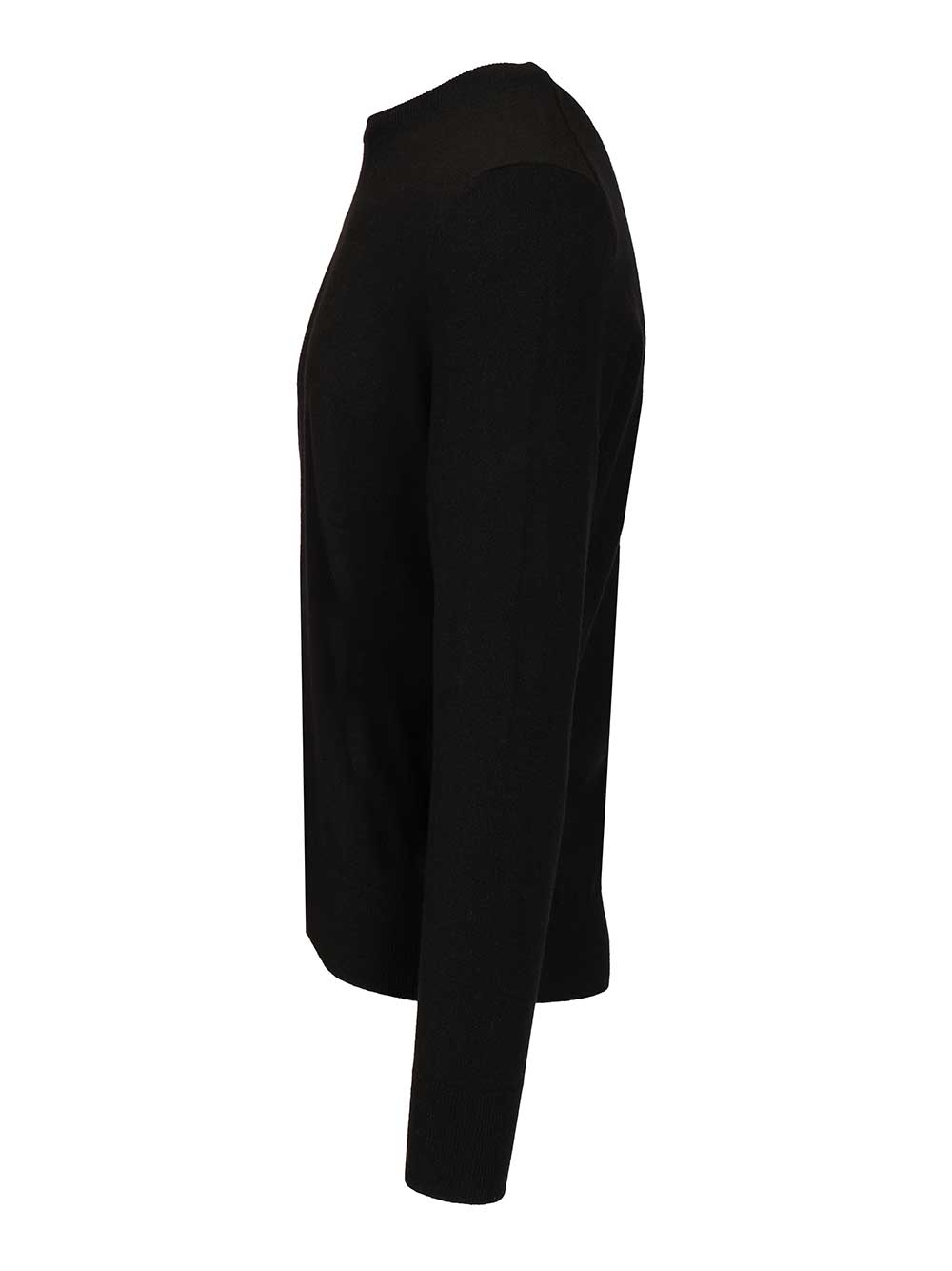 Mcqueen Crew Neck Wool Sweater Knitwear - Black | ff4954dc94e32dd35bace2191f304c5d16591f01