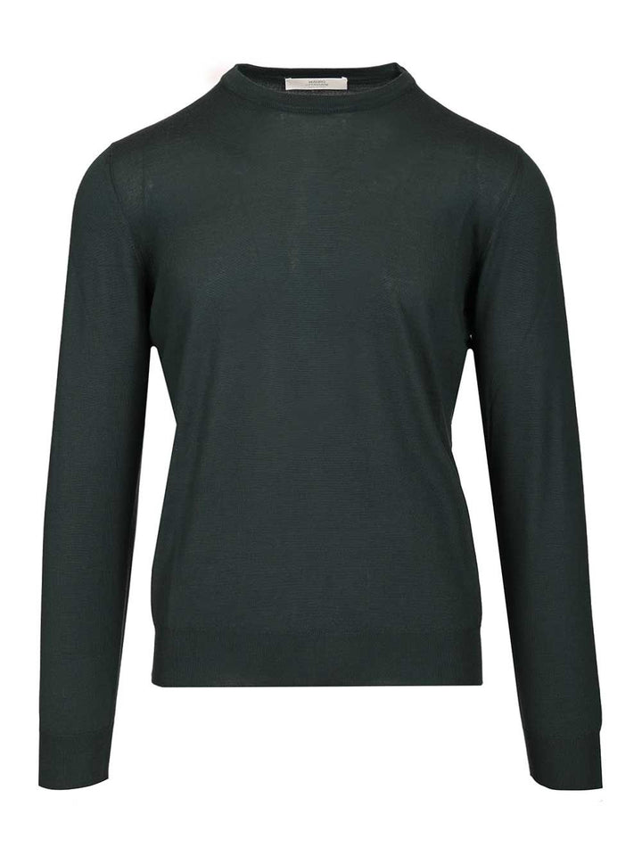 Mauro Ottaviani Crew Neck Sweater Knitwear - Green | 9a07a3ad973a19d113bbe97bc828a067464ad1e3
