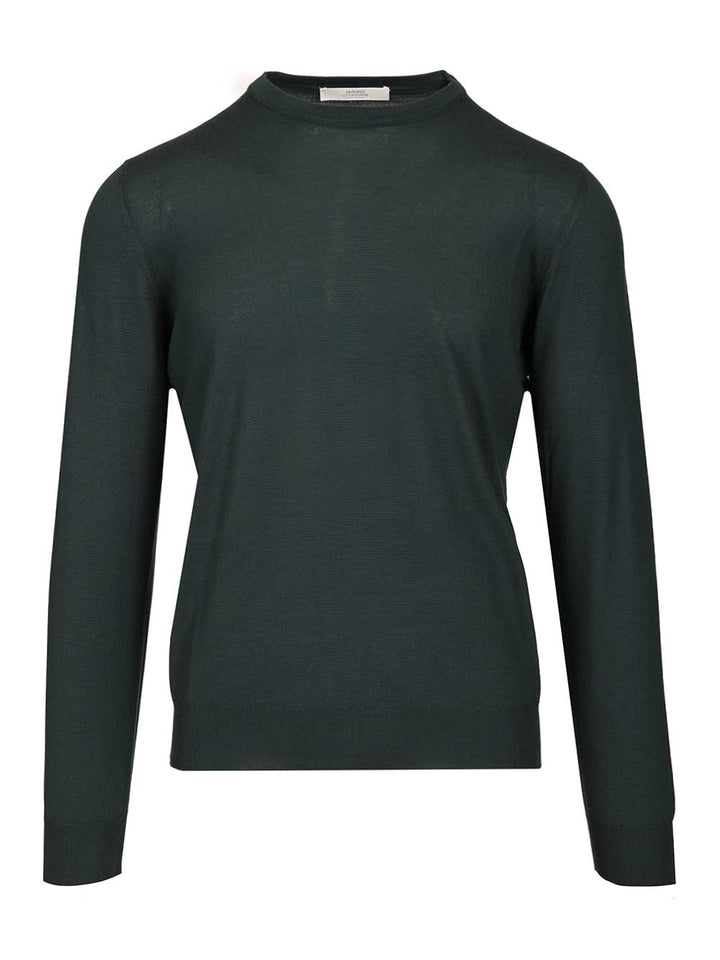 Mauro Ottaviani Crew Neck Sweater Knitwear - Green | 69eb60520b5cacc9424e73006c4c7f15dbab766f