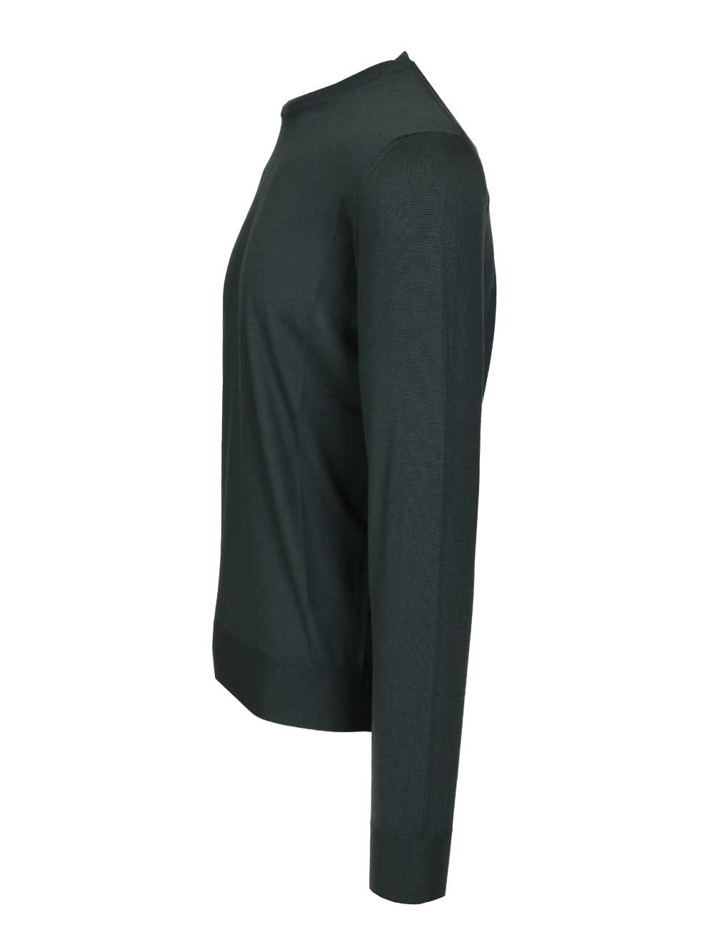 Mauro Ottaviani Crew Neck Sweater Knitwear - Green | aebd6522422f439c582f25ac4c49d4edd6fc1756