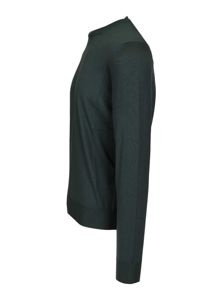 Mauro Ottaviani Crew Neck Sweater Knitwear - Green | aebd6522422f439c582f25ac4c49d4edd6fc1756