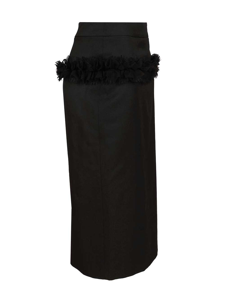 Mcqueen Pencil Skirt Skirts - Black | b1d4cf942265b13dca928b83031c74fc011bfa6b