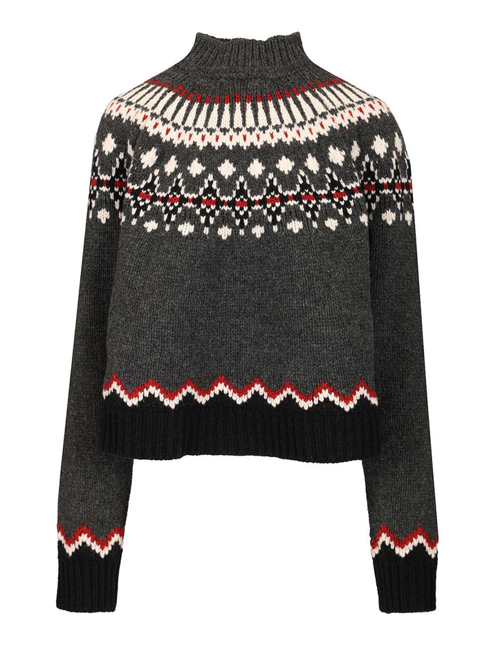 Alanui Sweet Winter Knitwear - Grey | eacc184a9c75b76ad4db36e111ae4c83b1e1ff28