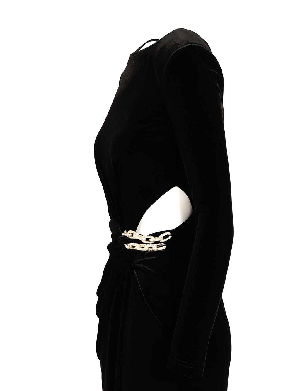 Self-Portrait Velvet Midi Dress Dresses - Black | ed62631645915890dbe577b97fbd7d0c8c79e3d8