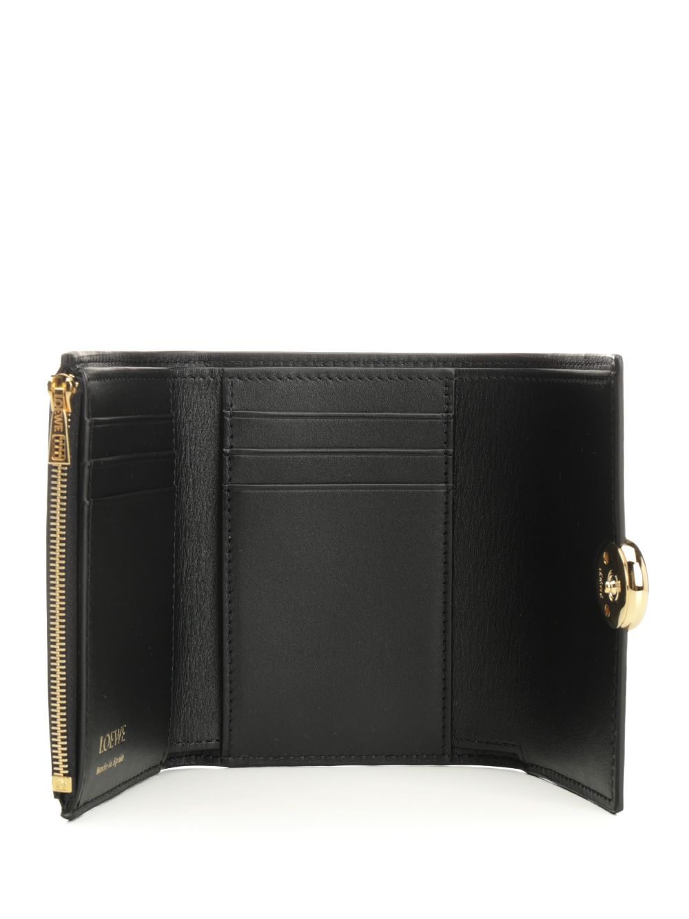 Loewe Pebble Wallets - Black | 37c39b8f5eef0b451025784c9fbf84af1ab2beed