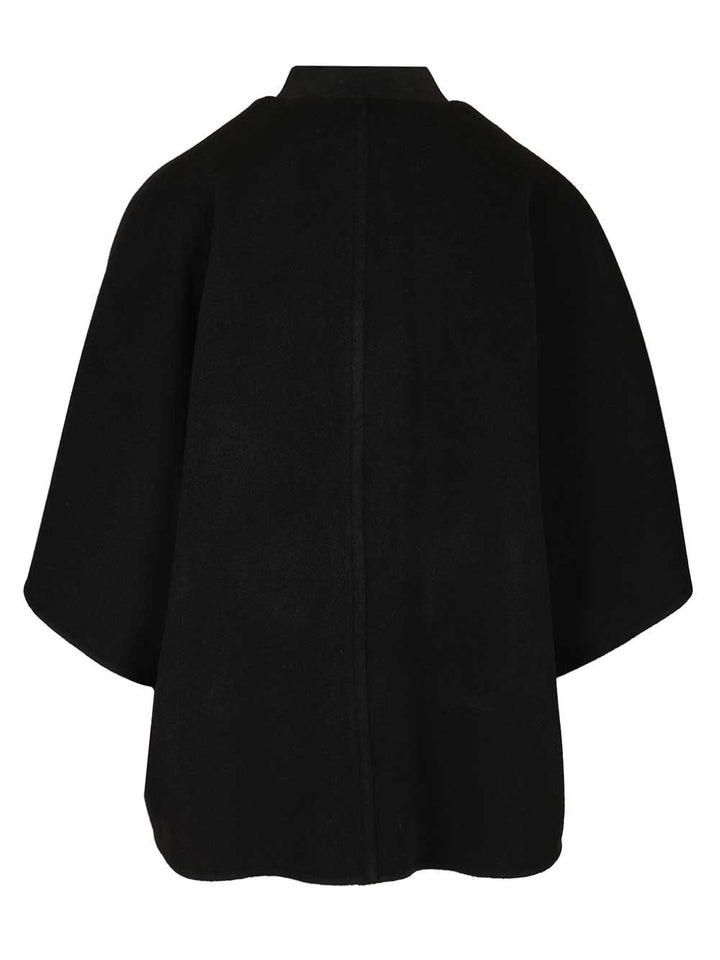 Max Mara Lightweight Cashmere Cape Scarves And Foulards - Black | 22219157c196f9ecd2ca19407fe079bd419b5e3b