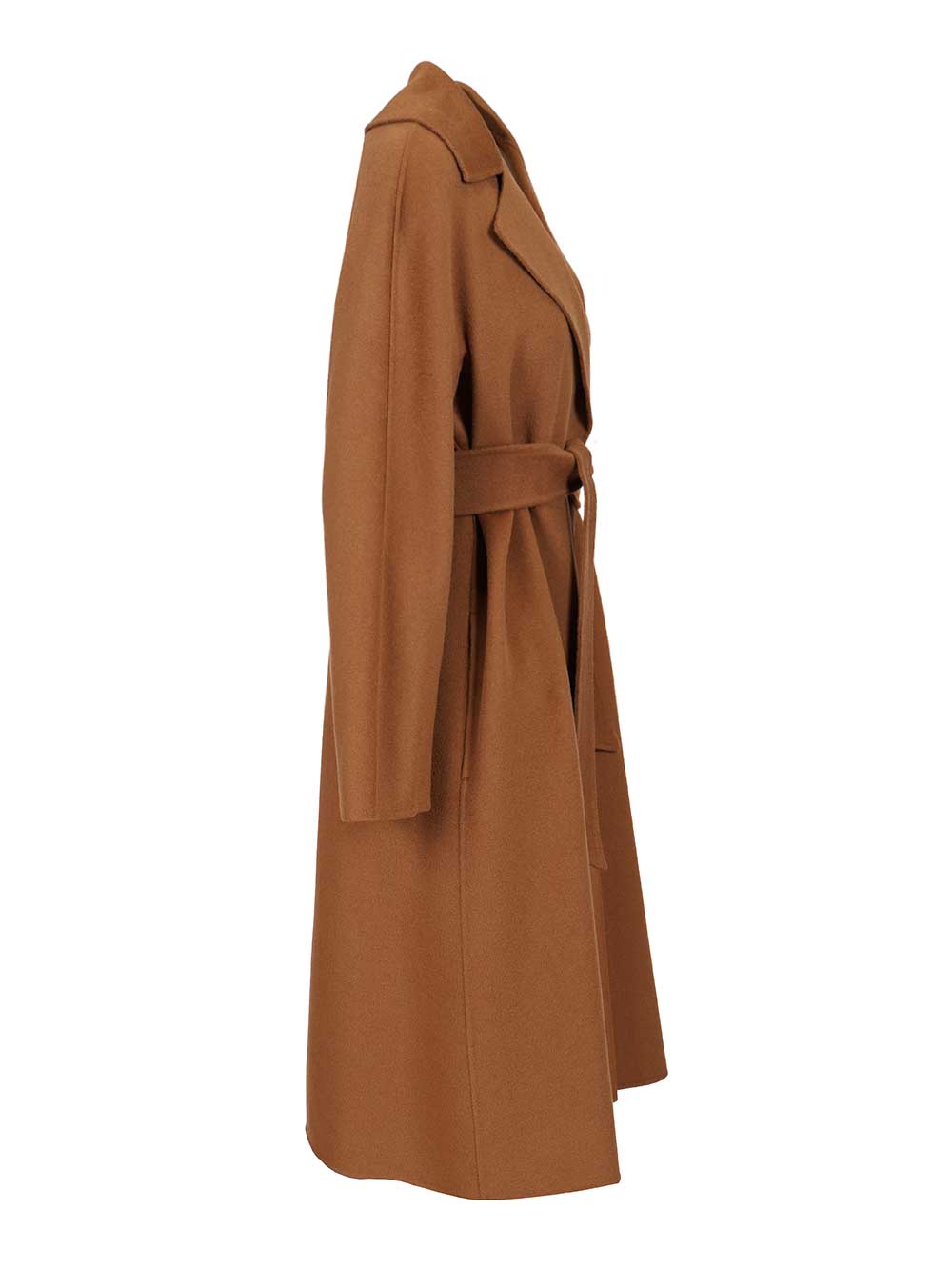 Max Mara Studio Wool, Cashmere And Silk Coat Coats - Brown | 40d1b237015130f27915c6234c592c3211ffdb2d