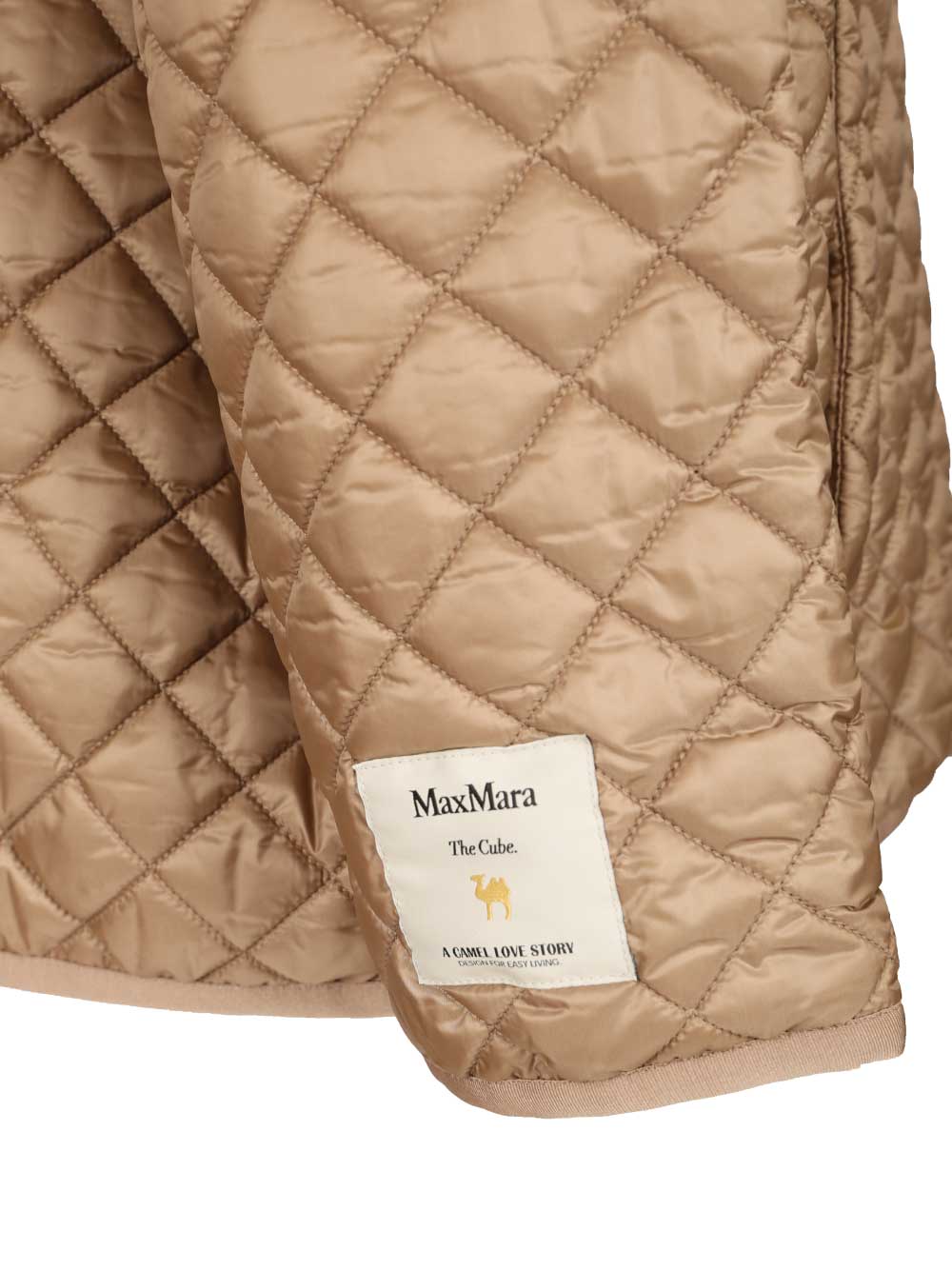 Max Mara The Cube Reversible Padded Jacket Coats - Beige | 820a3890950a6dfa4de0c21b7d9f56f2575a6ff6