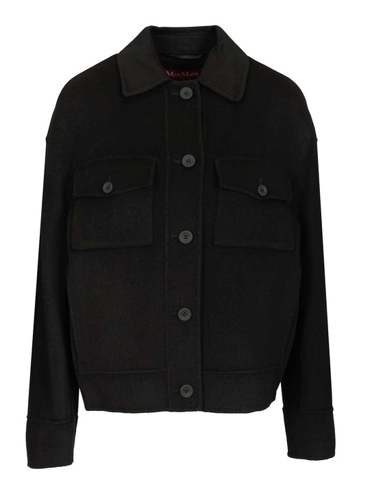 Boxy Jacket Jackets Black