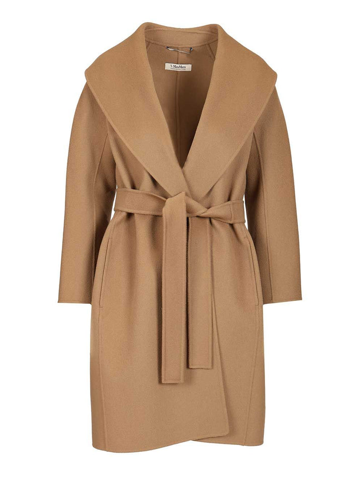 ' S Max Mara Double Wool Dressing Gown Coat Coats - Beige | e527a6a0a64ca224589cba0a267cec32233c7d33