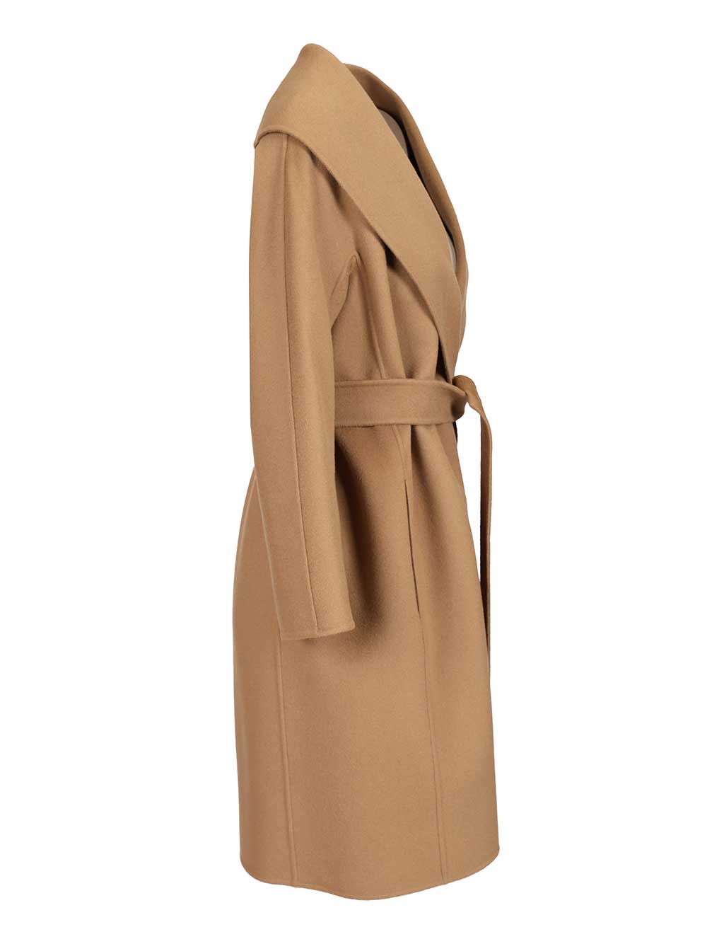 'S Max Mara Double Wool Dressing Gown Coat Coats - Beige | 02b4e668b7a3145b982ce5ba049ec8fef9ba9c30