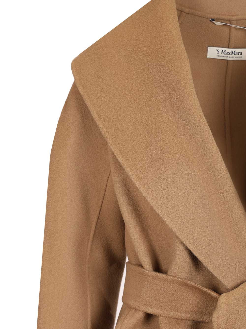' S Max Mara Double Wool Dressing Gown Coat Coats - Beige | a5d4daf1fb7eaff6ac1a00fda93483aefb1e564a