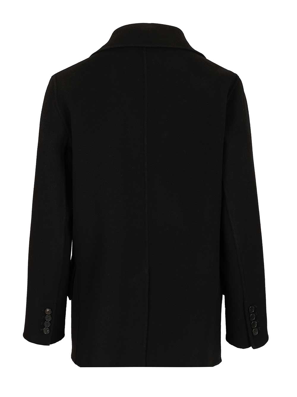 'S Max Mara Double-Breasted Wool Jacket Jackets - Black | 8cee8d954fa2187be9d76eace9139f3d37b0e7a2
