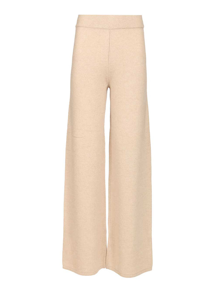 Max Mara Studio Knit Trousers Knitwear - White | a2fe0f42563e6ad46df1e97f98248b0869a953c0