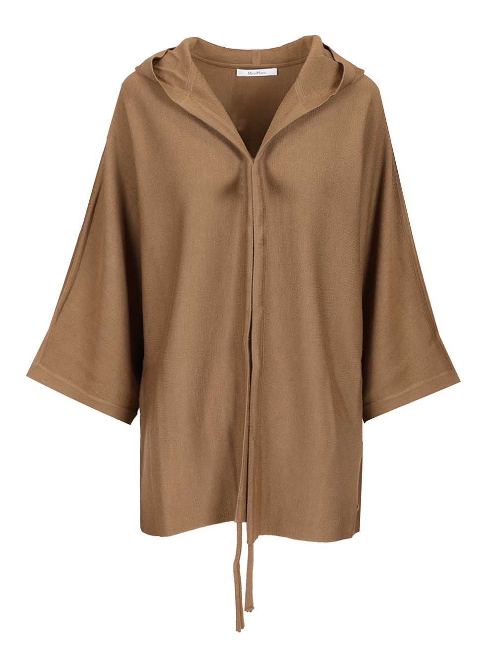 Max Mara Wool Yarn Cardigan Knitwear - Brown | 30b6223a6e97339b90c07d76362351fb4c1193fe