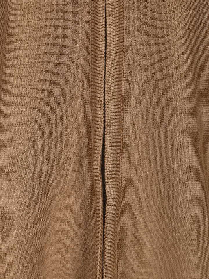 Max Mara Wool Yarn Cardigan Knitwear - Brown | 50f428b5ac7aeecd08eb75fb4532082eacb2ec66
