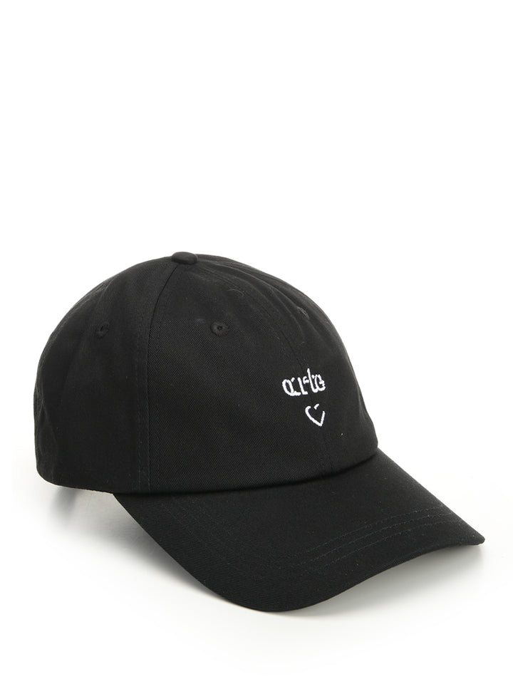 Arte Heart Logo Cap Hats - Black | 1e6033b3ec44a2ce700b8aafb2538739c4f60119