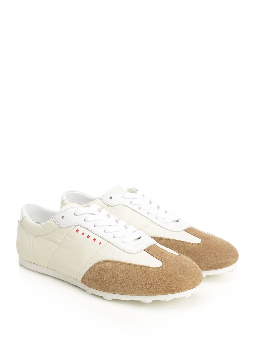 Marni Softy Soccer Sneaker Sneakers - White | 042e16febae6f7d69e4ca7ffb729db01ab2b1c4d