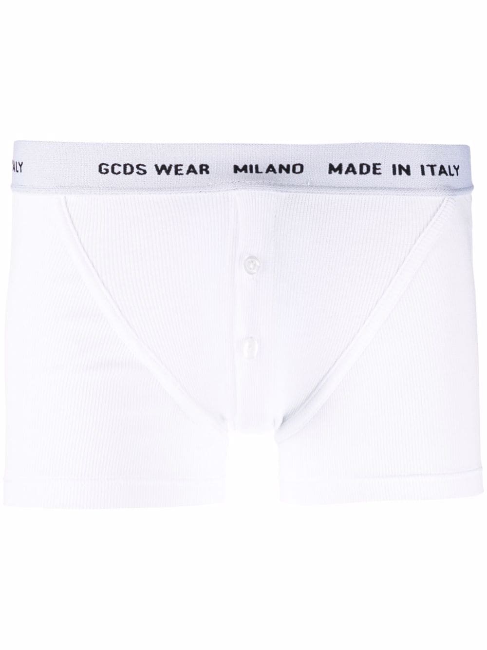 Basic white band underwear