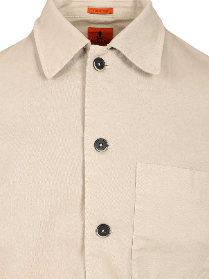 Barena Venezia Cedrone Traverso Shirts - Black | 317570cdaf05b1d81f997cce75e1ba521f5734f4