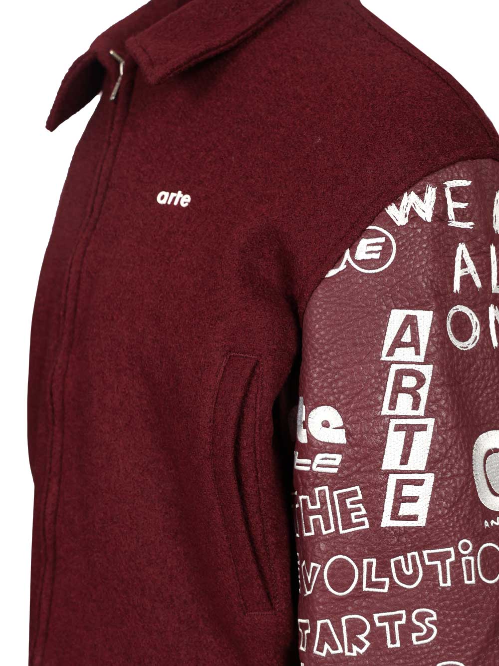 Arte Grafiti Varsity Jackets - Bordeaux | cfb2cda0c7538b51abae21bc61f8c3e5fee1afe7