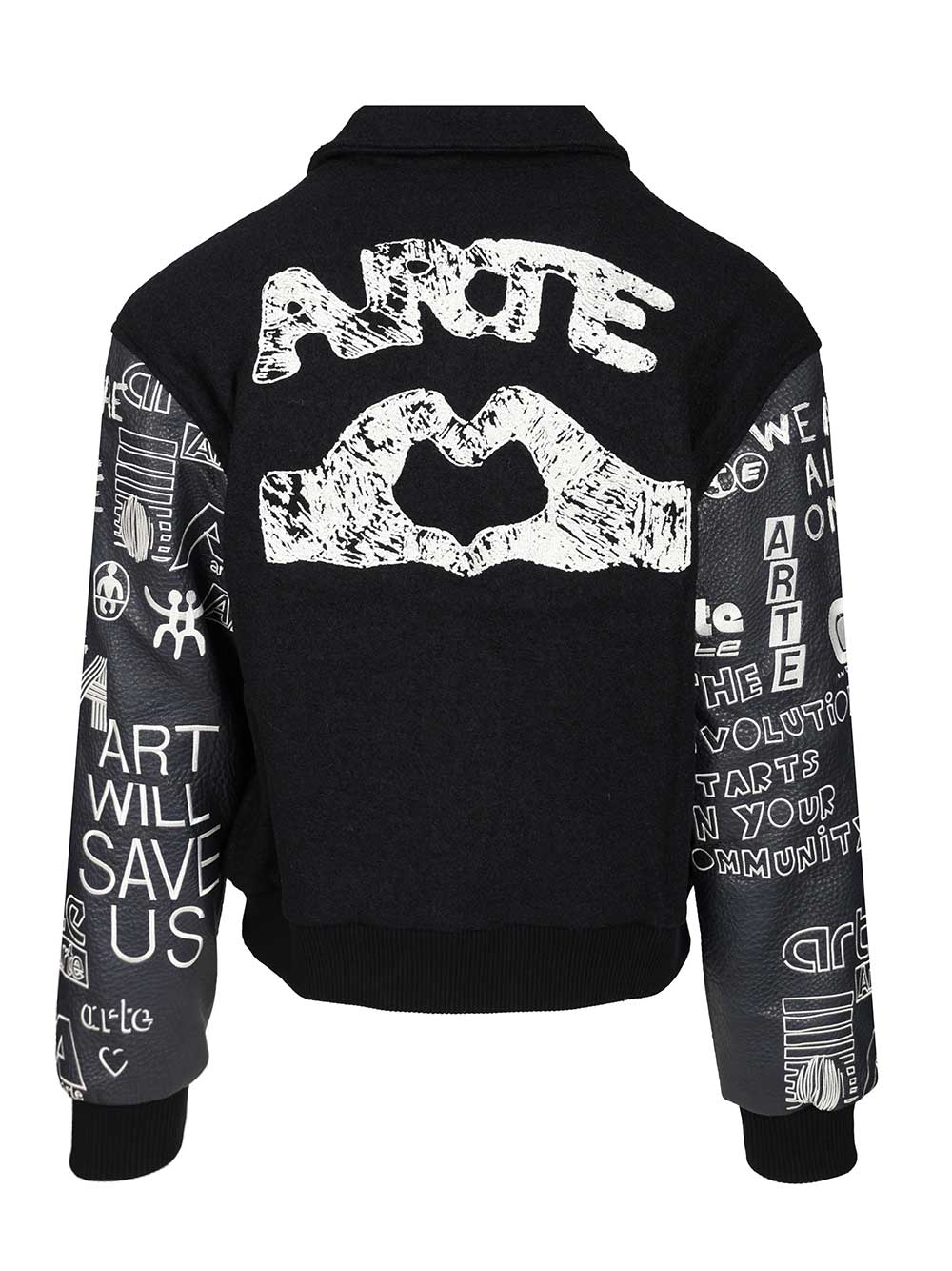 Arte Grafiti Varsity Jackets - Blue | 64d931716c95a3f39e4e4ff2f063b17c03d36437