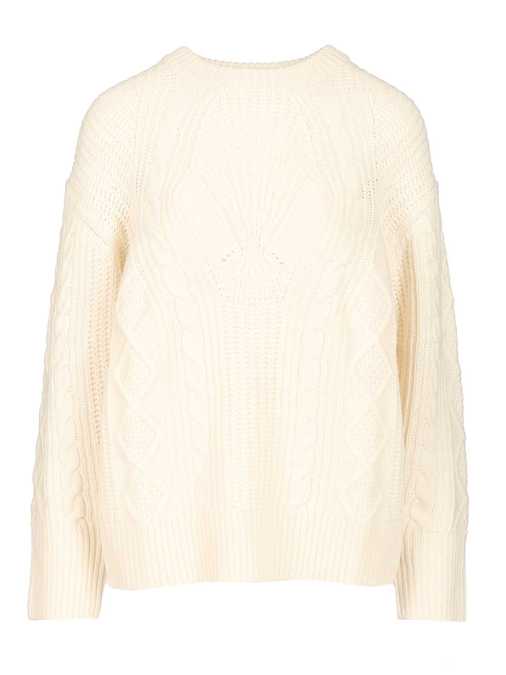 Loulou De Saison Silva Knitwear - White | ec9137a811fa01ecf6554b7c563c13fc1c32e0cf