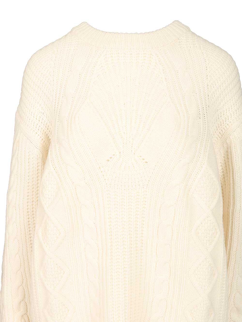 Loulou De Saison Silva Knitwear - White | 5f2a3334450eeea31296b1c1bf2fcdb08e71b847