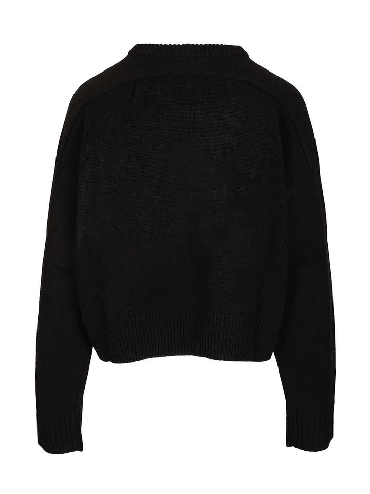 Loulou De Saison Bruzzi Lds Knitwear - Black | 3e11f922b29197a7b6683e751f03f0d3246e12d1