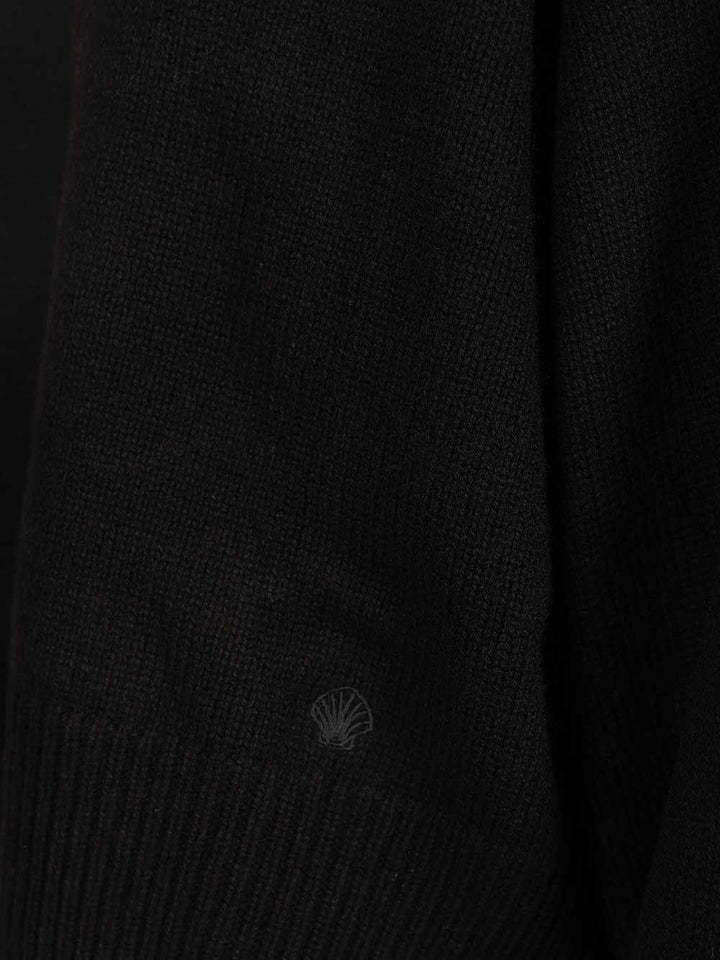 Loulou De Saison Bruzzi Lds Knitwear - Black | 7946fd36988a41387e54d19752d87d313882149f