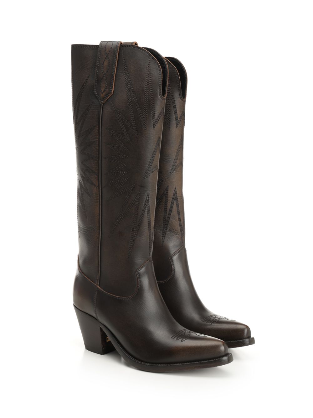 Golden Goose Deluxe Brand Wish Star Boots - Brown | 8c3d70eed37646355b0957245fa4bfb12be96f98