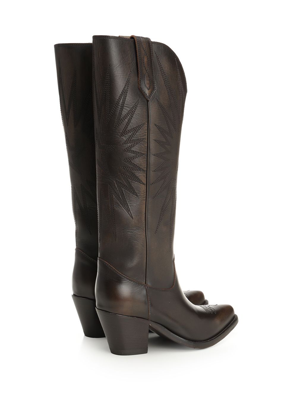 Golden Goose Deluxe Brand Wish Star Boots - Brown | 737e60ac22b86a4b0de0955936b6174f7447e622