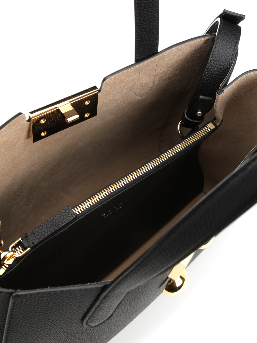 Marni Trunkaroo Shoulder Bags - Black | 89ee9a8579ec1932e239599cdf0e06829eafd357