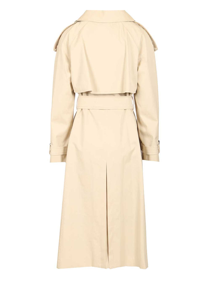 Burberry Fitzrovia Coats - White | 73fd71b84a0354766dc52f2990fd6668f14a0703